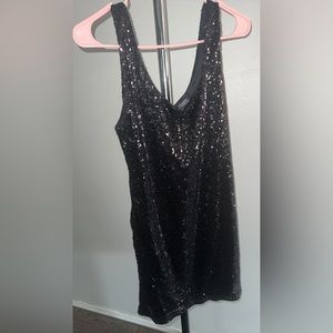 J for Justify Sequined dress (Black)